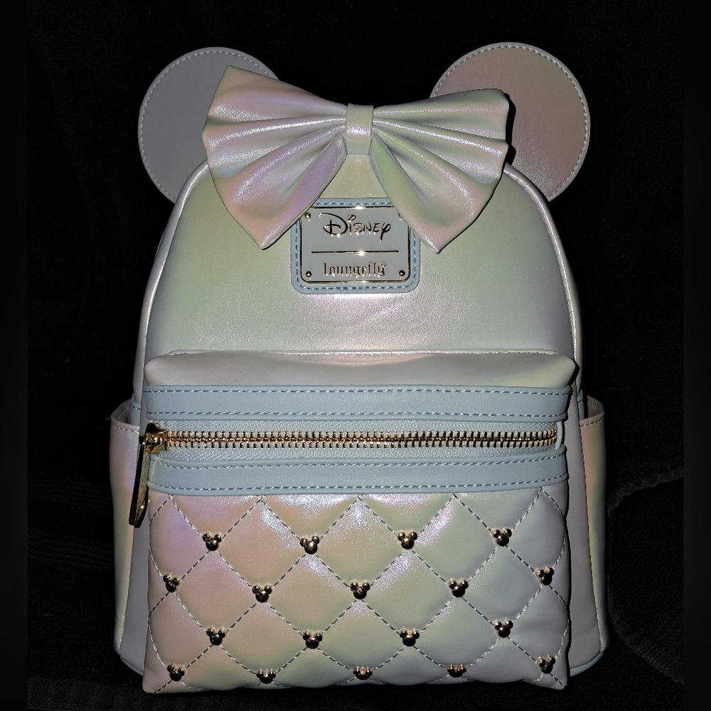 Disney Loungefly Iridescent Mini Backpack